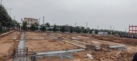 运城市国森彩印新建医药包装生产线项目研发楼主体施工正式启动